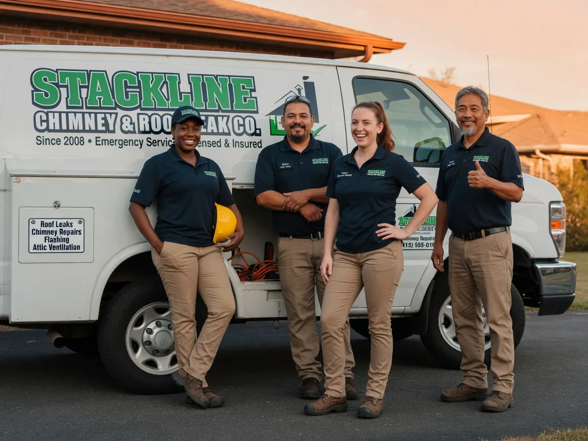 Chimney flashing repair company in Norfolk, NE
